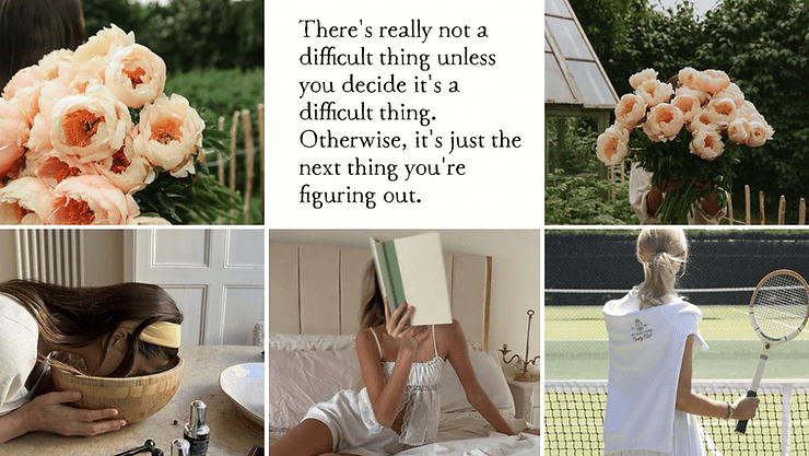 April Moodboard + Monthly&nbsp;Goals