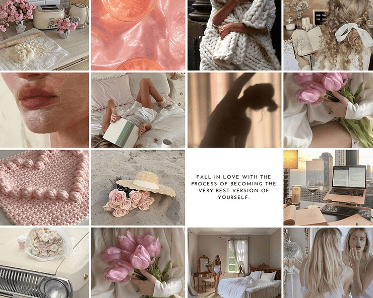 February Moodboard + Monthly&nbsp;Goals